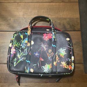 Elliot Lucca Beautiful floral cosmetic bag